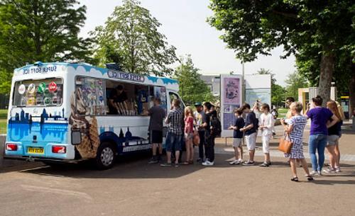 la música de los helados